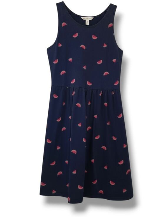 Old Navy Other - Old Navy Girls Size XL 14 Watermelon Sundress Navy 100% Cotton